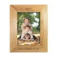 Personalised 5x7 Wooden Frame - Any Wording